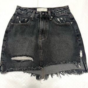 One Teaspoon Denim Skirt